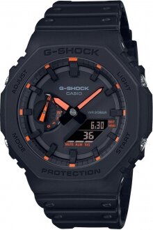 Casio G-Shock GA-2100-1A4DR Silikon / Siyah Kol Saati kullananlar yorumlar